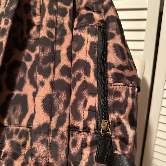 Michael Kors Large Leopard Print Backpack - Picture 3 of 8
